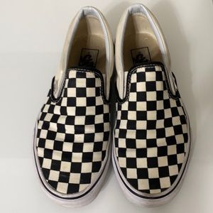 Checkered vans